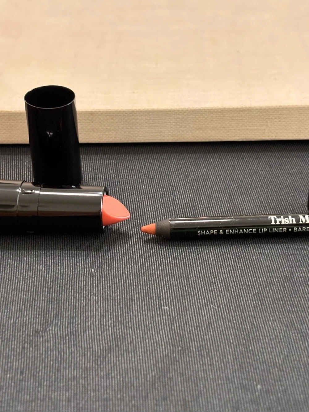 Trish McEvoy Lip Color & Lip Liner Set in Almost Nothing Nude Pink